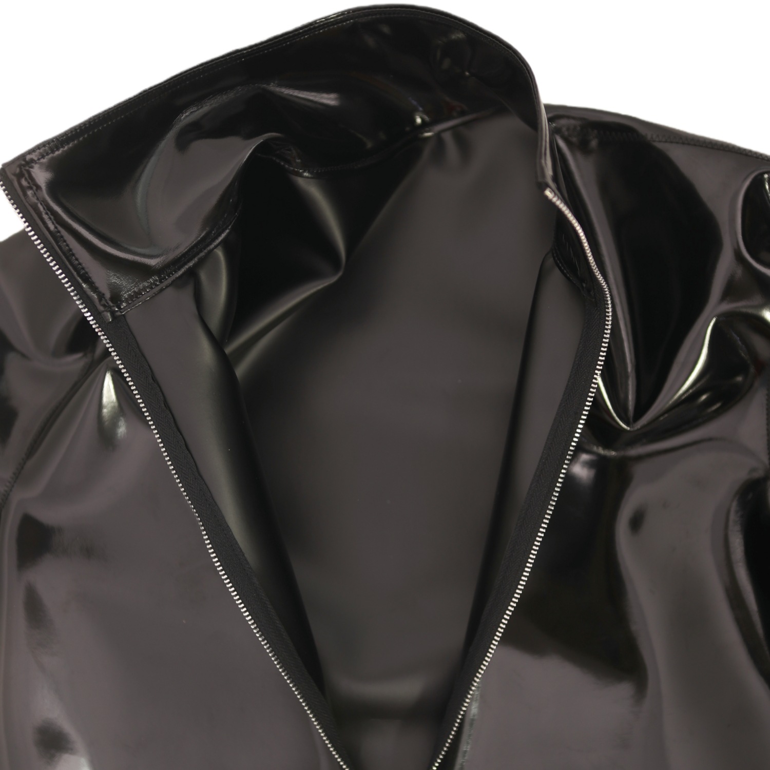Sexy Men PVC Glossy Shiny Long - đánh giá và giá T Shirt Tight Fit