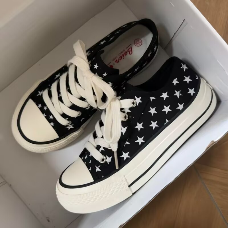 Casual Star Low-Top Canvas Sho - đánh giá và giá Vans Shoes Old Skool
