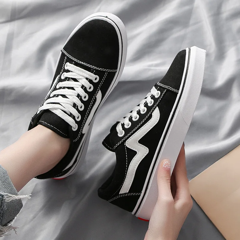 2025 Spring New Canvas Shoes f - đánh giá và giá Vans Shoes Old Skool